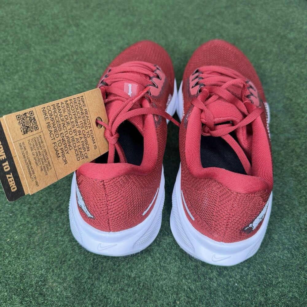 Sz 10 Nike Air Zoom Pegasus 41 Arkansas Razorbacks IB3246 600 Men’s - Picture 7 of 11